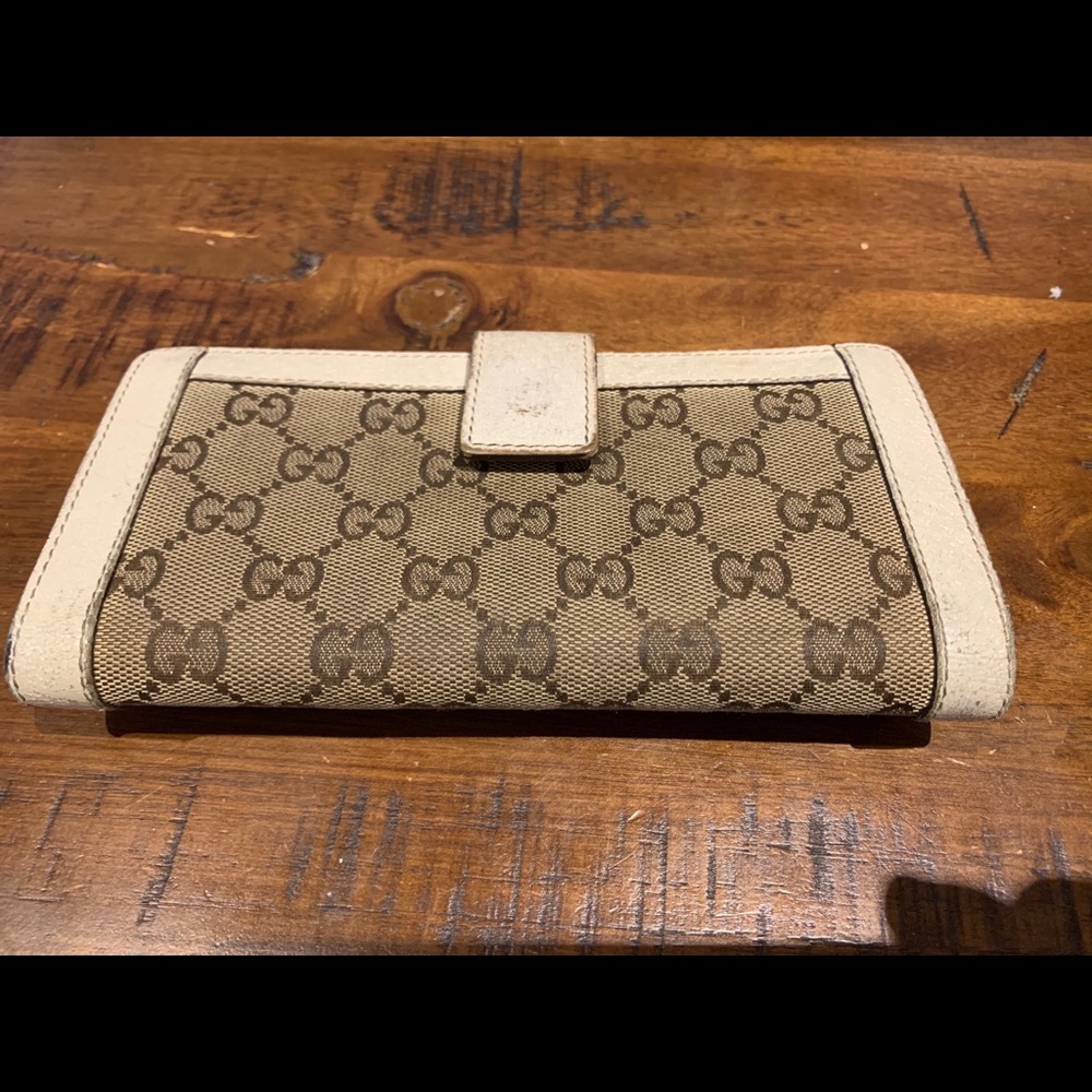 Monogram Gucci Continental Wallet